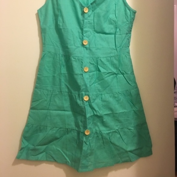 Brand New Unused Teal Dress - Picture 2 of 4